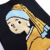Classical Art Knitted Tote Bag - Cute & Stylish Crochet Woolen Handbag 2
