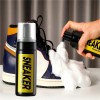 Shoe Cleaner Care Kit for Leather, Knit, Canvas, and PU Sneakers - 2 Brushes, 5.3oz Cleaning Solution & 1 Towel 2