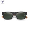 Oi Wood New Zebra Wooden Leg Polarized Driving Sunglasses 3