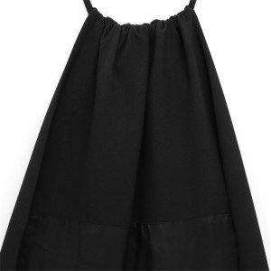 Zach women's buckleback Fur Little Black Dress 5