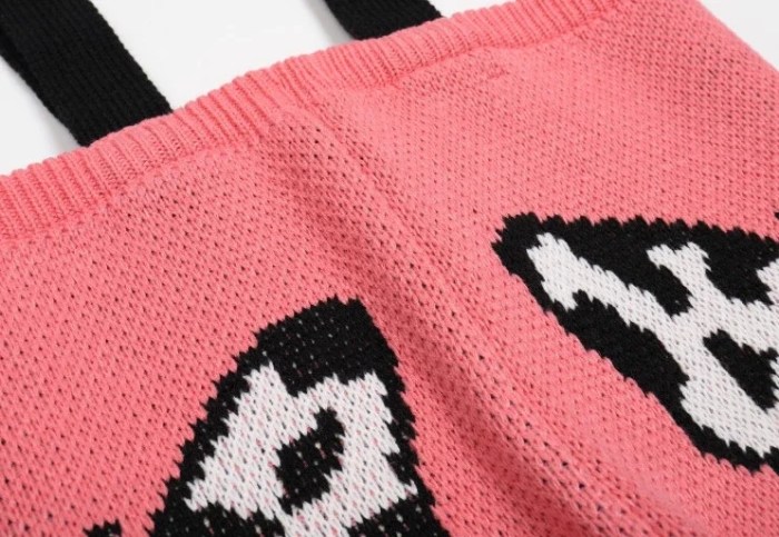 90s butterflyknitted soft big capacity shipping top handle tote bag sweet cute butterfly pattern aesthetic crochet handbag 90s ButterflyKnitted Soft Big Capacity Shipping Top-handle Tote Bag Sweet Cute Butterfly Pattern Aesthetic Crochet Handbag 3