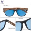 Oi Wood Sunglasses Polarized Black Walnut Wood Polarized UV400 Eyewear 5