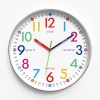 12 inch cartoon kids wall clock – early education time management – silent quartz – 30cm home decor 12-inch Cartoon Kids Wall Clock – Early Education Time Management – Silent Quartz – 30CM Home Decor