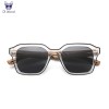 oi wood sunglasses clear frame bamboo polarized sunglasses Oi Wood Sunglasses Clear Frame Bamboo Polarized Sunglasses 3