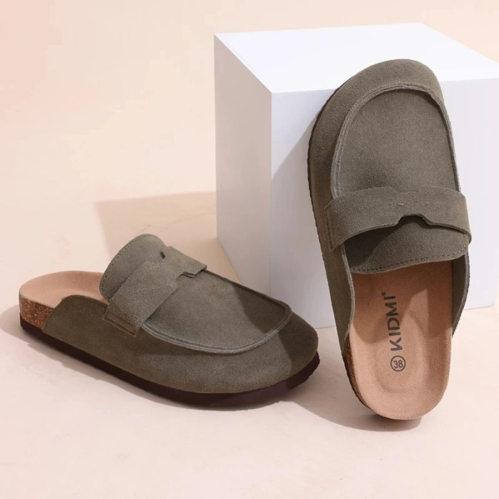 crestar women clogs slippers classic fashion cork suede mules Crestar Women Clogs Slippers Classic Fashion Cork Suede Mules 6
