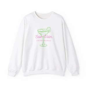 "save water drink margs" unisex crewneck sweatshirt "Save Water Drink Margs" Unisex Crewneck Sweatshirt 3
