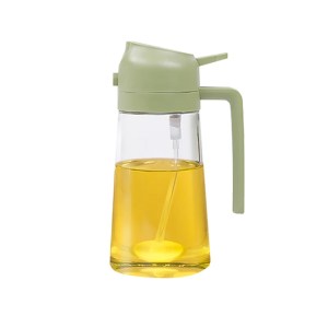 2in1 500ml Plastic Spray Oil Sprayer Bottle Spray Oil Dispenser