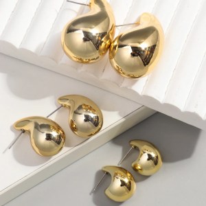 3 Pairs Waterdrop Earrings