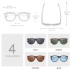 Oi Wood Sunglasses Polarized Black Walnut Wood Polarized UV400 Eyewear 2