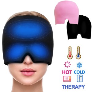 Gel Ice Cold Compress Head Wrap Pack Eye Mask 1