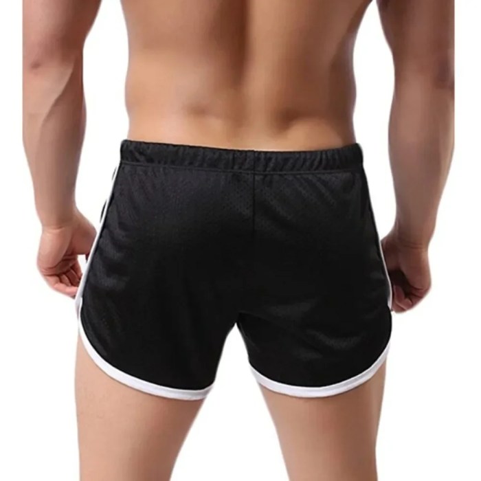Men's Quick Dry Shorts – Beachwear, Workout, Gym, Sports, Running – Casual Elastic Drawstring Mesh Fitness Shorts 4