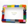 diy clourful leggo style building blocks photo frame DIY Clourful Leggo Style Building Blocks Photo Frame 5