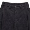 zach women's denim effect jacket, high waisted pleated pants Zach women's Denim effect jacket, high waisted pleated pants 6
