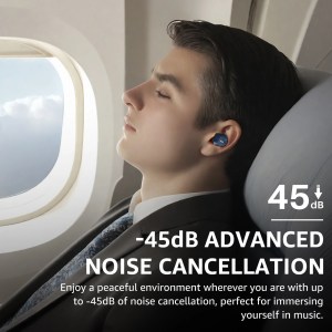 TOZO Bluetooth Earbuds TWS Upgrade in ear Headsets Wireless with Mic LED Power Display Longer Playing Time 4