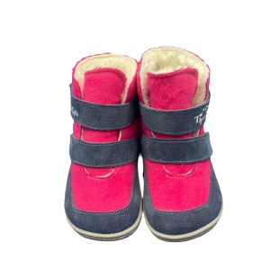 tipsietoes new genuine leather winter barefoot two straps kids boots TipsieToes New Genuine Leather Winter Barefoot Two Straps Kids Boots 4