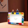 diy clourful leggo style building blocks photo frame DIY Clourful Leggo Style Building Blocks Photo Frame 2
