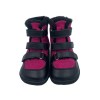 TipsieToes Barefoot Genuine Leather Baby Toddler Girl Boy Kids Fur Lined Boots 5
