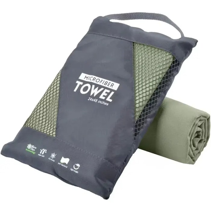 quick dry microfiber towel ultra absorbent, compact & sandproof for gym, beach, travel & swimming Quick-Dry Microfiber Towel - Ultra Absorbent, Compact & Sandproof for Gym, Beach, Travel & Swimming 1