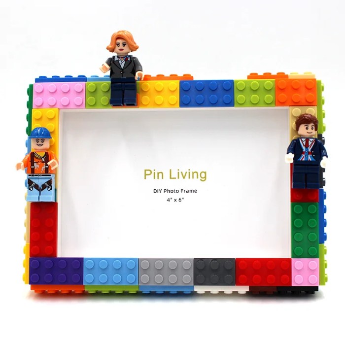 building blocks photo frame diy clourful for home decoration creative combination photo wall decorations& educational gift Building Blocks Photo Frame DIY Clourful For Home Decoration Creative Combination photo wall Decorations& Educational Gift 2