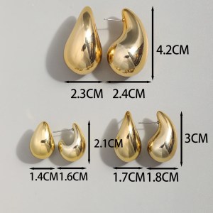 3 pairs waterdrop earrings 3 Pairs Waterdrop Earrings 1