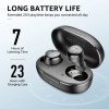 TOZO E1 Built in Mic Earbuds in ear Ergonomic Headsets Wireless Charging IPX6 Waterproof 32 EQs APP Support 1