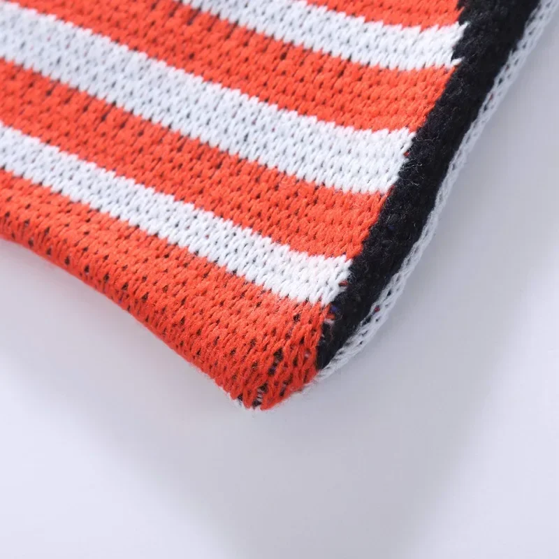 Women's Crochet Knitted Yarn Tote Bag - Elegant Soft Black Top-Handle Shopper for Everyday & Shopping 2