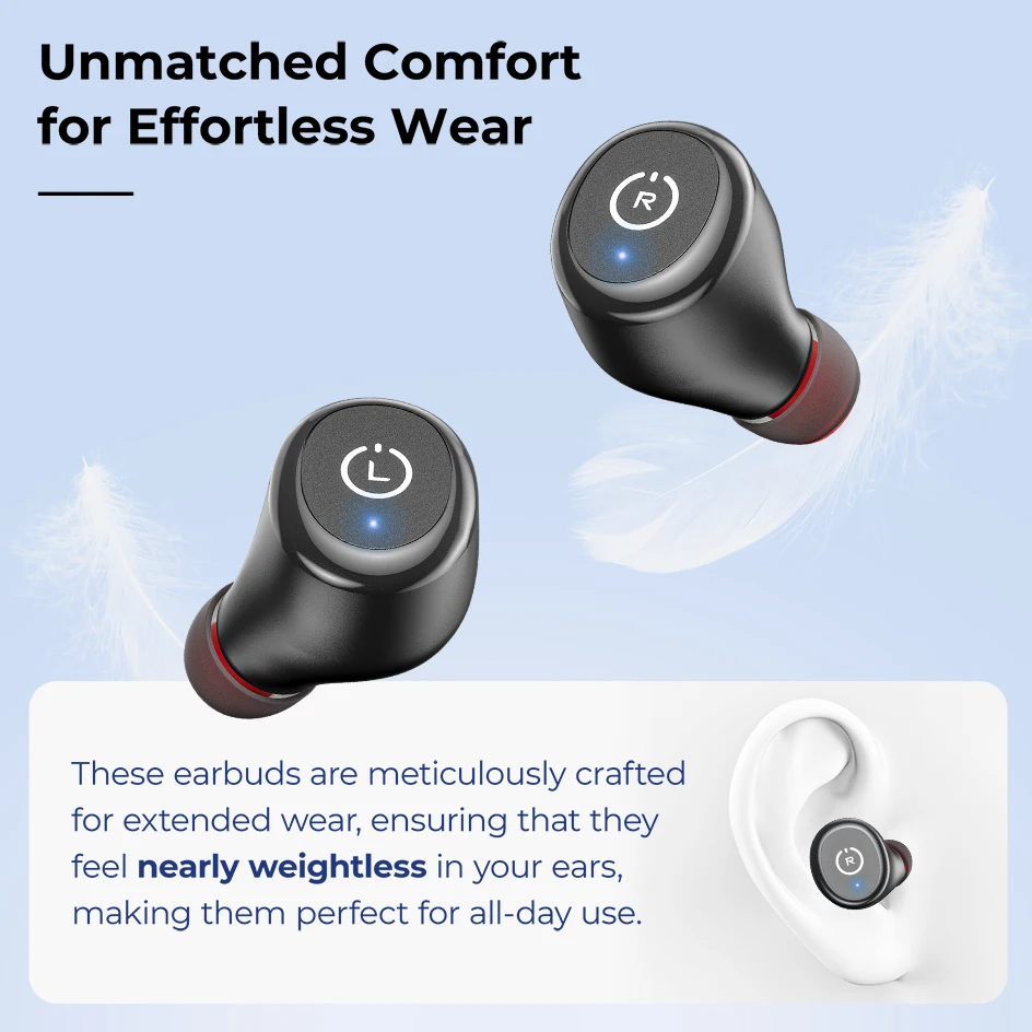 tozo 2024 t10 mini wireless earbuds ergonomic edition bluetooth 5.3 headphones 55h playtime app eq customisable TOZO 2024 T10 mini Wireless Earbuds Ergonomic Edition Bluetooth 5.3 Headphones 55H Playtime APP EQ Customisable 5