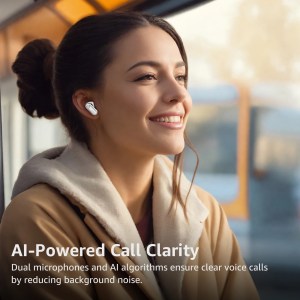 TOZO Bluetooth In-ear Earbuds Earphones with Dual Mics ENC Noise Cancel Support APP EQs Fast Charging Waterproof 2