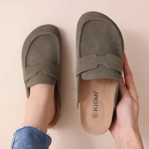 Crestar Women Clogs Slippers Classic Fashion Cork Suede Mules 4