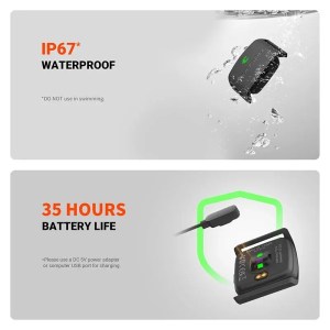 COOSPO HW9 Armband Monitor with HR Zones/Calories HRM Sensor for Fitness Cycling BLE5.0 ANT+ for Peloton, Zwift, Wahoo 5
