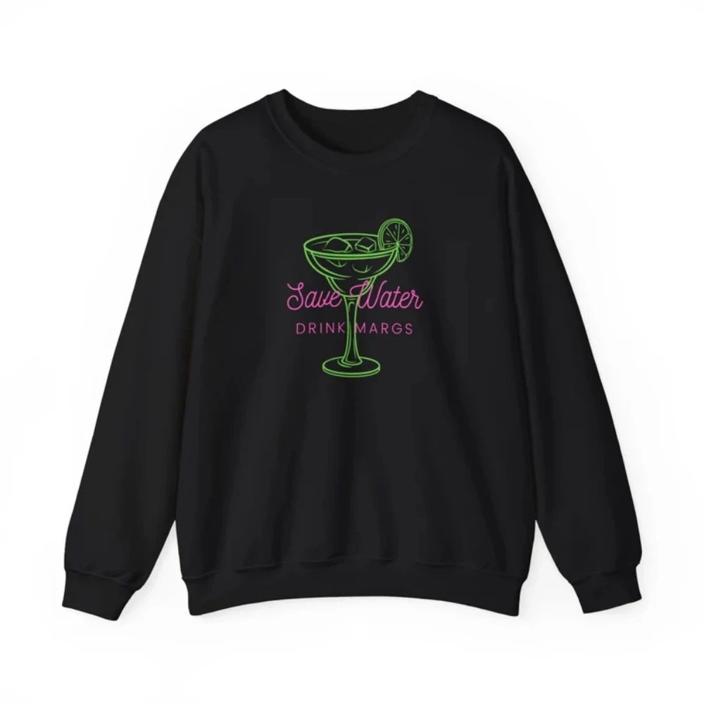 "save water drink margs" unisex crewneck sweatshirt "Save Water Drink Margs" Unisex Crewneck Sweatshirt 2