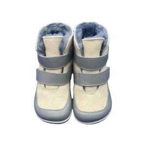 tipsietoes new genuine leather winter barefoot two straps kids boots TipsieToes New Genuine Leather Winter Barefoot Two Straps Kids Boots 5