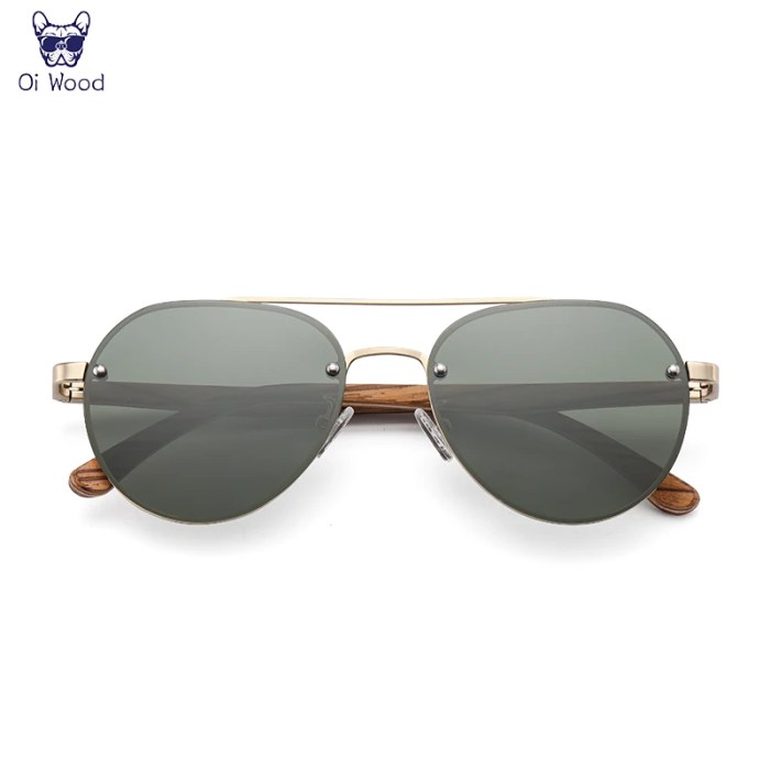 Oi Wood Men Polarized Sunglasses Driving Sun Glasses 5