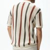 mens see through knit stripe shirt Men\s See-through Knit Stripe Shirt 6