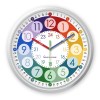 8 inch colorful digital kids room wall clock – silent quartz – battery not included – perfect gift 8-inch Colorful Digital Kids Room Wall Clock – Silent Quartz – Battery Not Included – Perfect Gift
