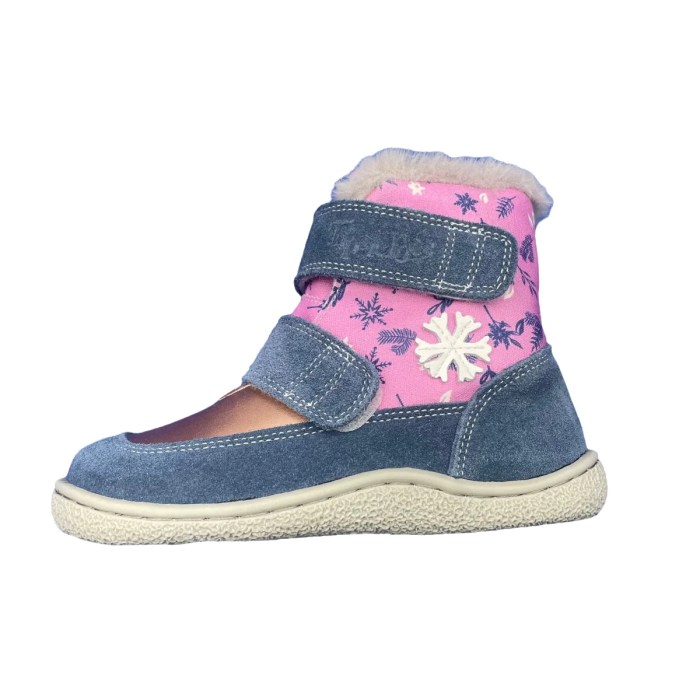 tipsietoes genuine leather winter barefoot two straps boots toddler girl boy kids TipsieToes Genuine Leather Winter Barefoot Two Straps Boots Toddler Girl Boy Kids