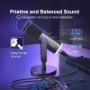fifine usb/xlr dynamic microphone with rgb control/headphone jack/mute,mic for pc gaming recording streaming ampligame am8 FIFINE USB/XLR Dynamic Microphone with RGB Control/Headphone jack/Mute,MIC for PC Gaming Recording Streaming AmpliGame-AM8 1