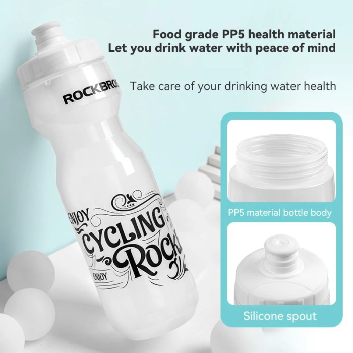 rockbros bicycle bottle mtb road bike water bottle ROCKBROS Bicycle Bottle MTB Road Bike Water Bottle