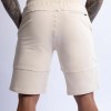 HARD HITTERS SLIM FIT TERRY SHORTS BEIGE SMALL
