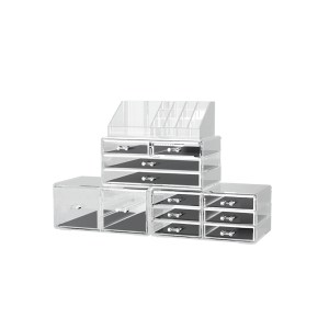 embellir makeup case acrylic cosmetic organizer storage box jewellery holder embellir makeup case acrylic cosmetic organizer storage box jewellery holder