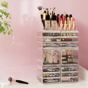 embellir makeup case acrylic cosmetic organizer storage box jewellery holder embellir makeup case acrylic cosmetic organizer storage box jewellery holder