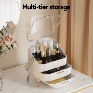 embellir makeup case portable cosmetic organizer storage box jewellery holder