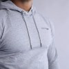 HARD HITTERS SLIM FIT TERRY HOODIE GREY X-LARGE