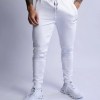 HARD HITTERS SLIM FIT TERRY JOGGERS WHITE X-LARGE