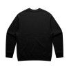 men's relax sweatshirt black back men's relax sweatshirt black back