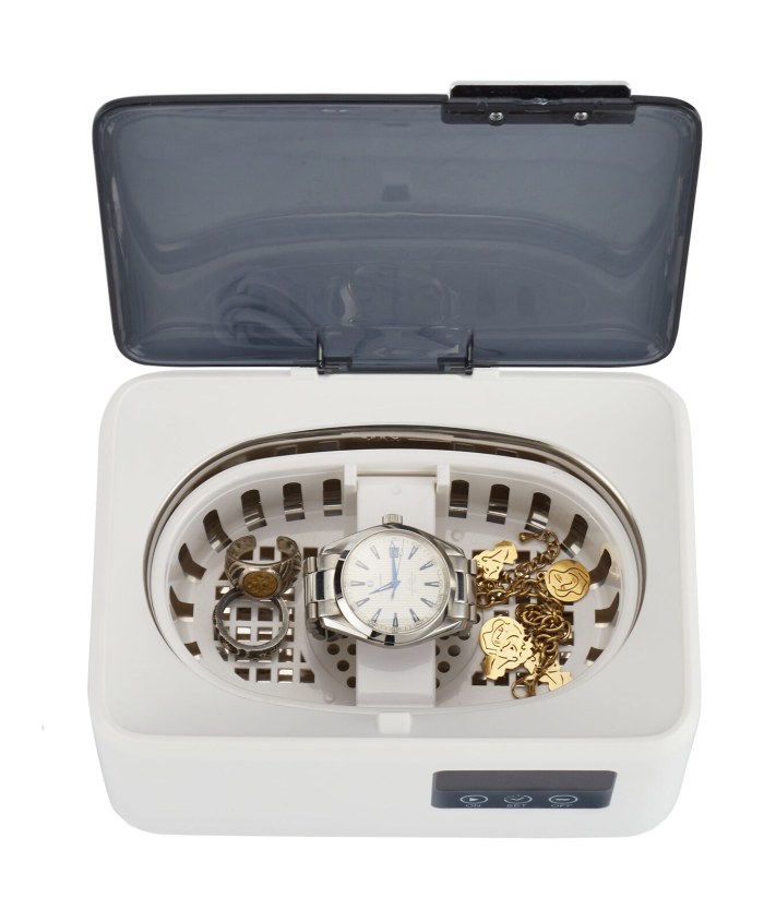 50w ultrasonic jewellery cleaner, 4800hz w/ 600ml tank and led display