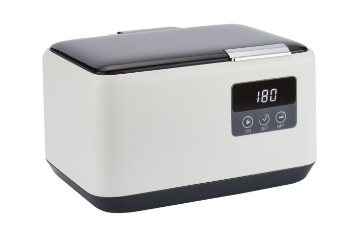 50w ultrasonic jewellery cleaner, 4800hz w/ 600ml tank and led display