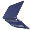 15 inch air 2023 macbook air matte case a2941 m2 chip hard shell case keyboard cover blue