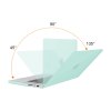 suitable for macbook pro 16 inch case 2023 2022 2021 m2 a2780 a2485 m1 pro/max hard shell case keyboard cover green