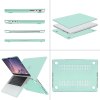 suitable for macbook pro 16 inch case 2023 2022 2021 m2 a2780 a2485 m1 pro/max hard shell case keyboard cover green